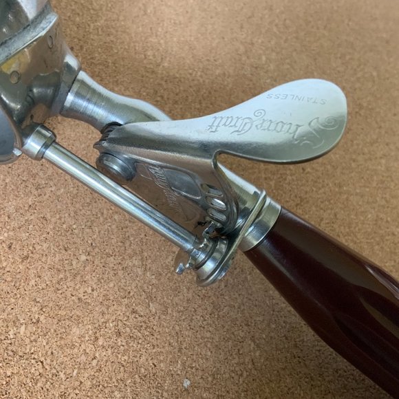 Vintage Shore Craft Ice Cream Scoop Stainless Bakelite Handle - Picture 11 of 16